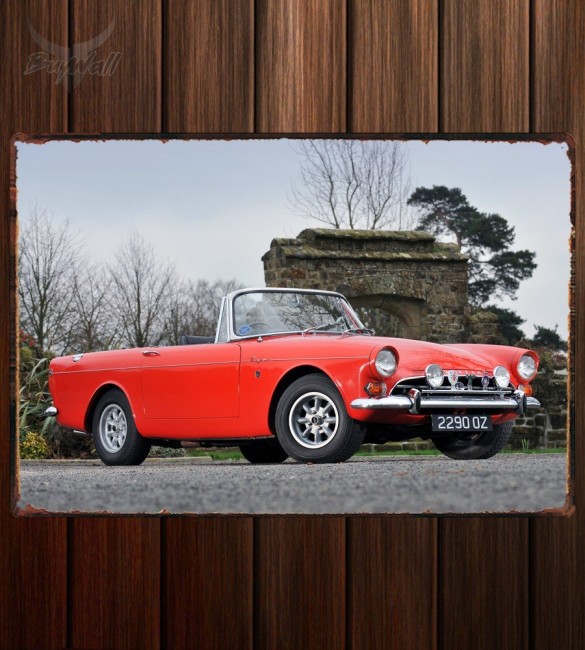 Металлическая табличка Sunbeam Tiger Металлическая табличка Sunbeam Tiger